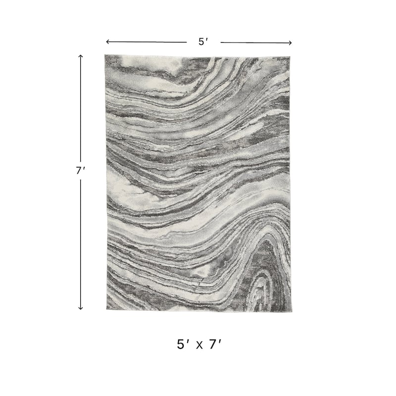 Wysdale Cream/Gray Medium Rug