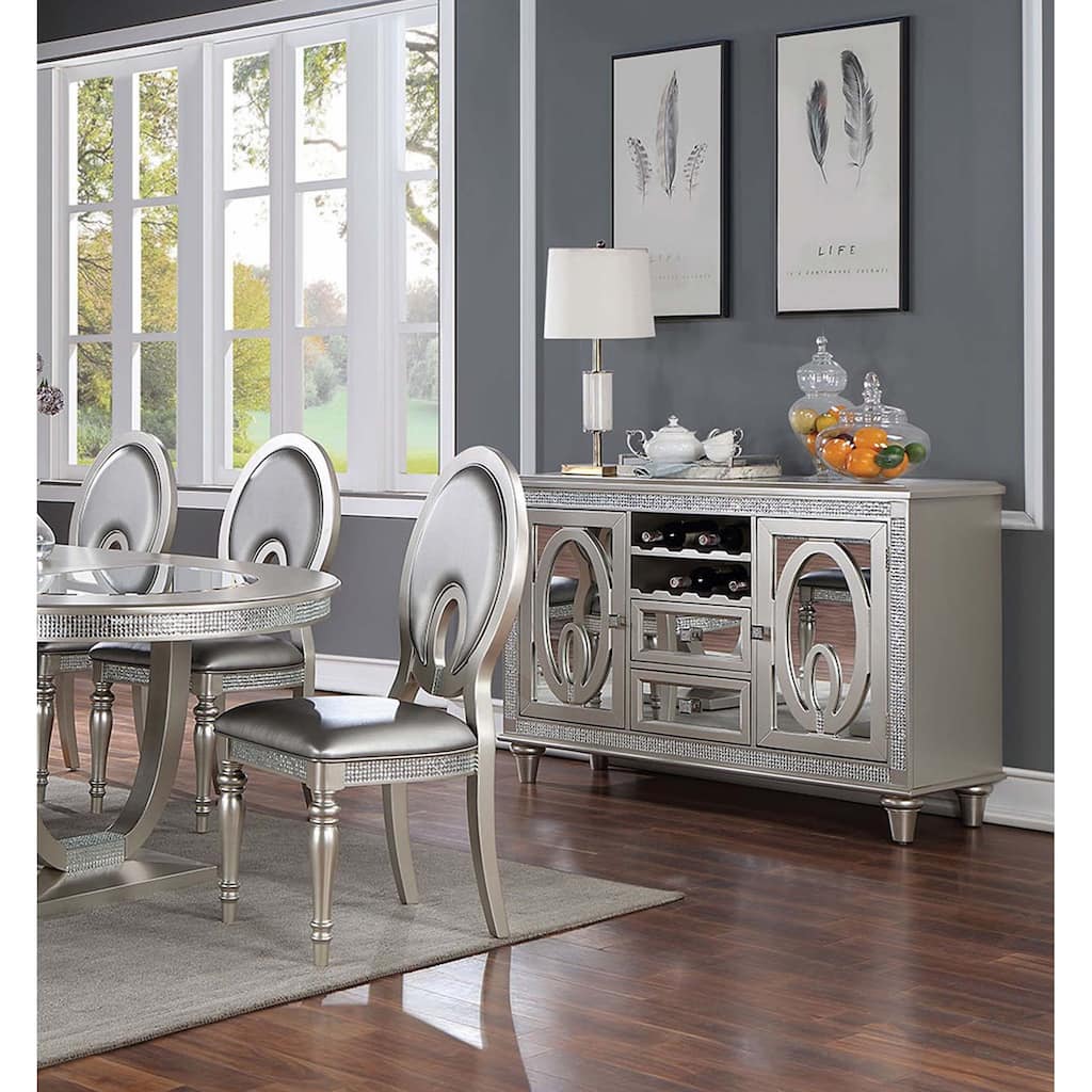 Set of 2pc Side Chairs Dining Room Furniture