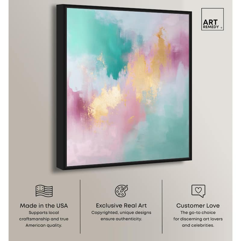 Pastel Dreams Mist Canvas by Art Remedy