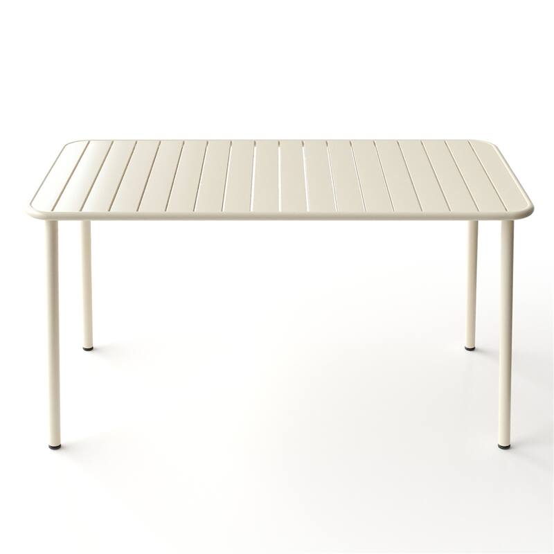 Sella Outdoor Dining Long Table Villa Courtyard Balcony Table
