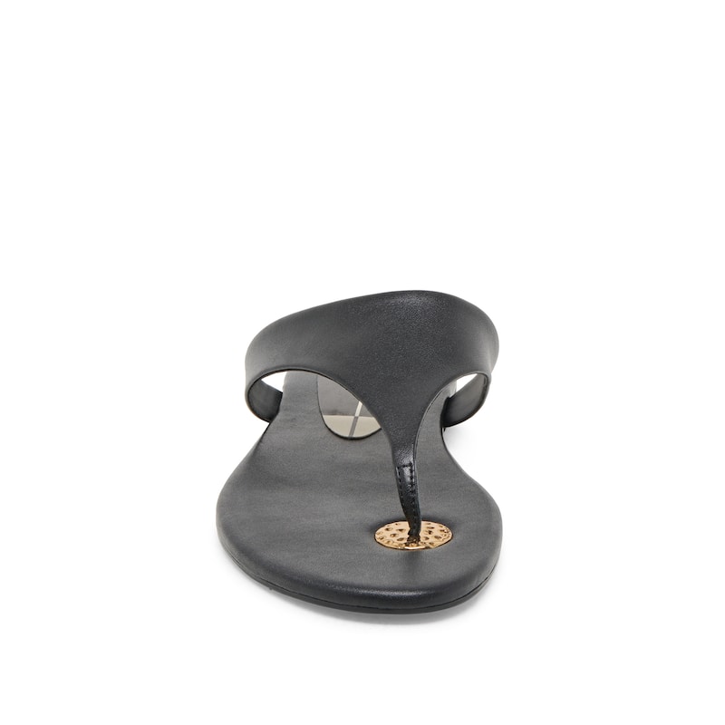 Dolce Vita Kittle Leather Sandal - 8 - Black