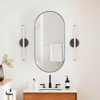 TEHOME Daisy-Mai Metal Recessed Framed Medicine Cabinet with 2 Adjustable Shelves