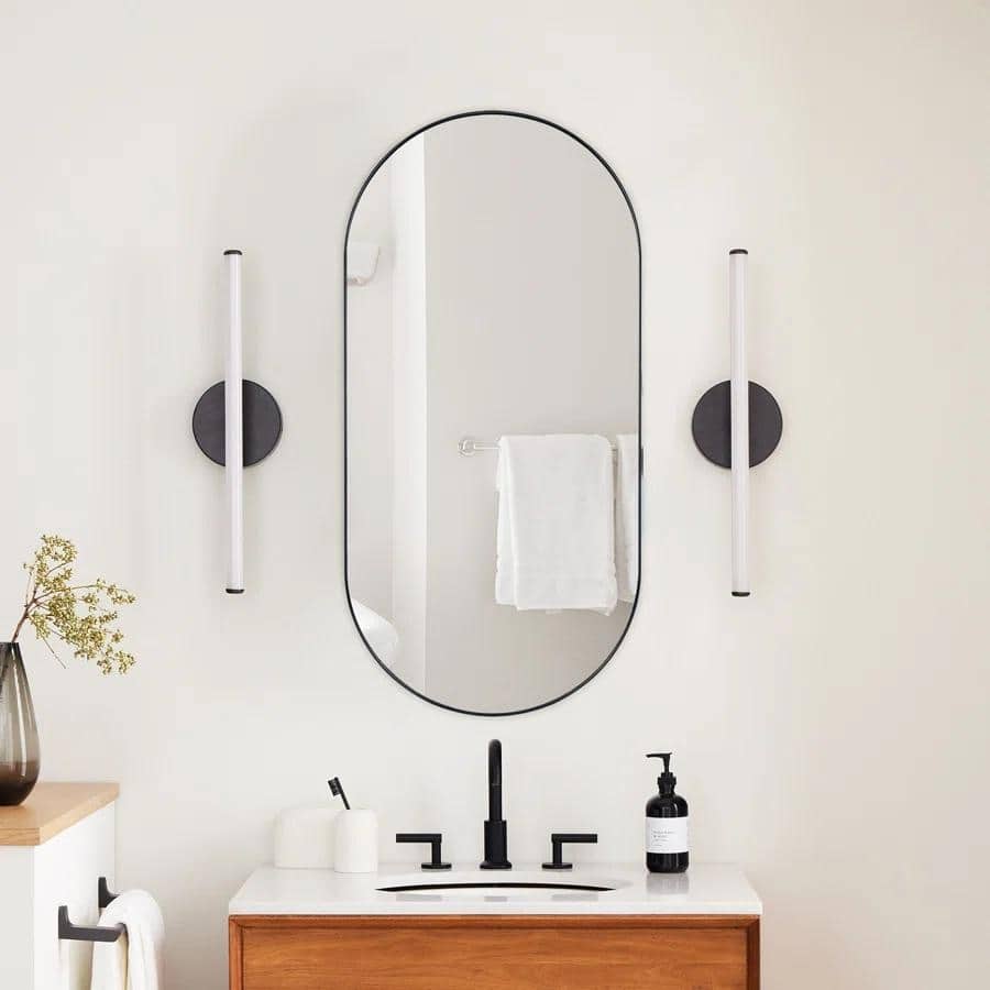 TEHOME Daisy-Mai Metal Recessed Framed Medicine Cabinet with 2 Adjustable Shelves