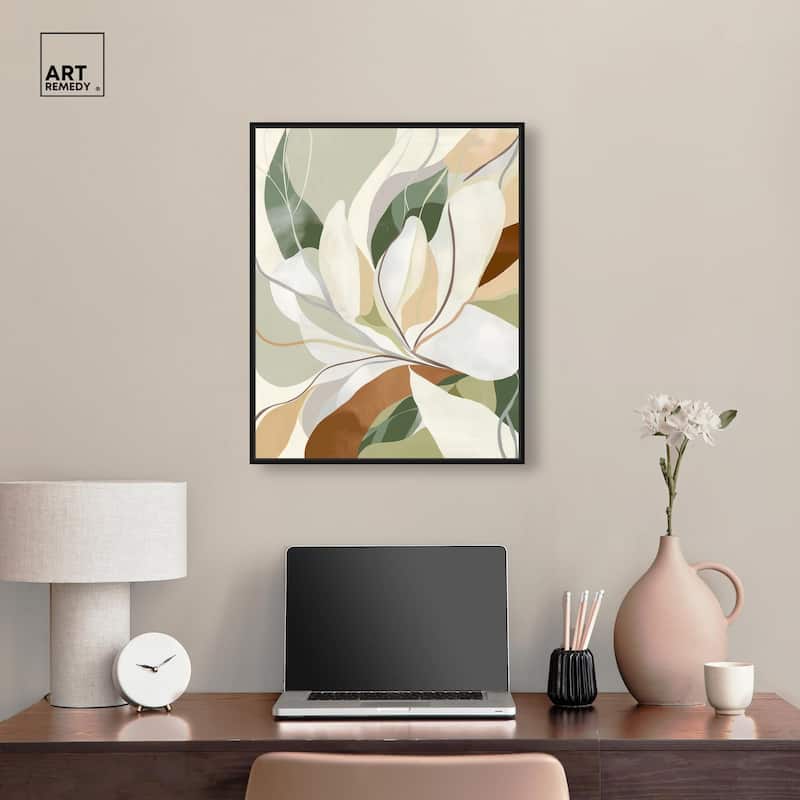 Leaf Prints I Canvas by Art Remedy