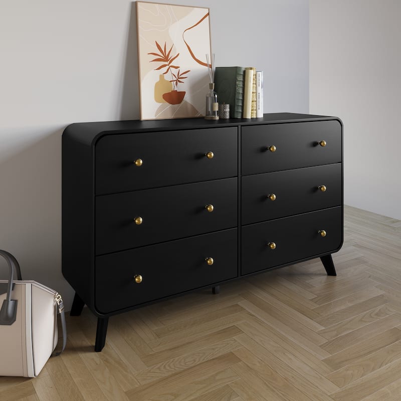 CraftPorch Contemporary 6-Drawers Dresser