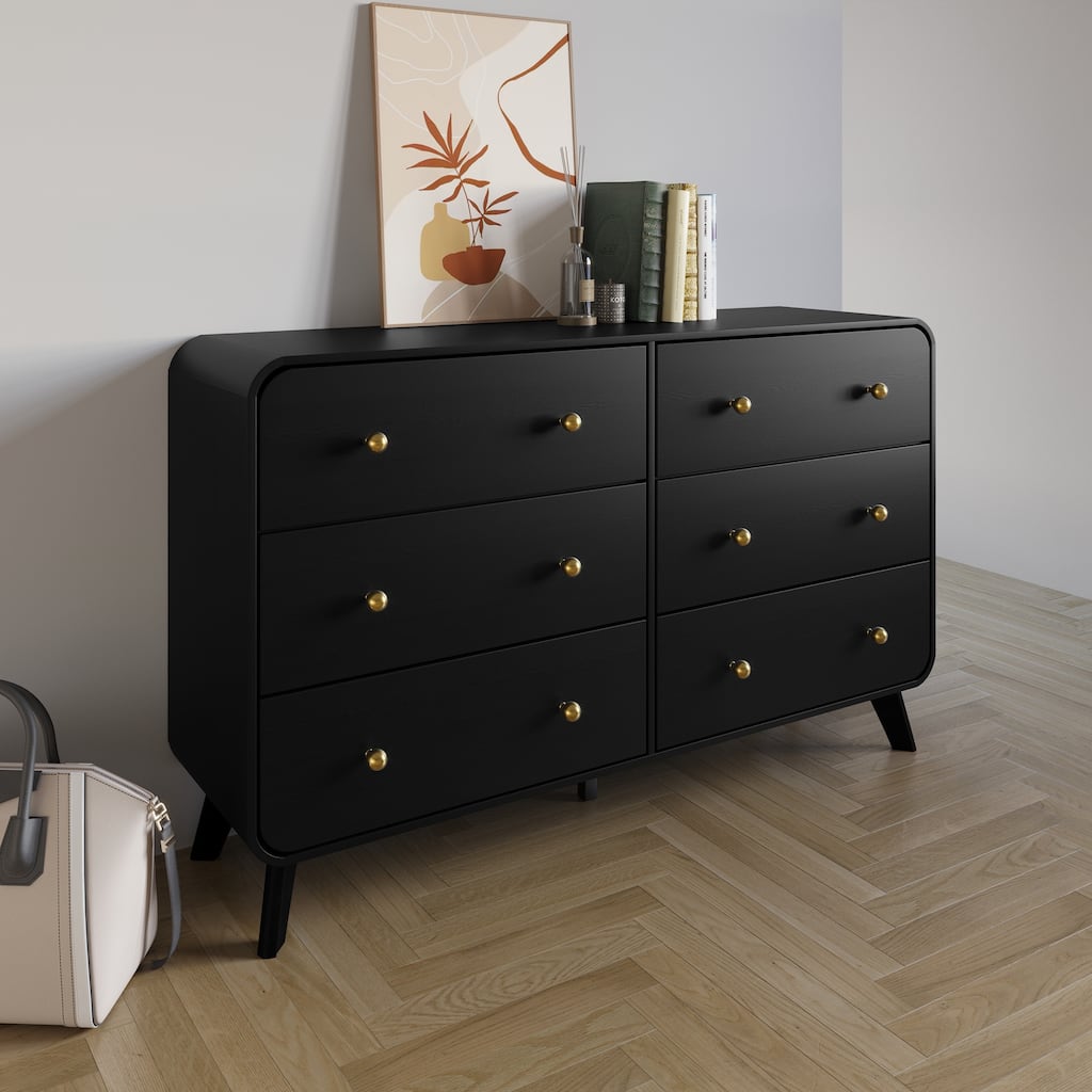 CraftPorch Contemporary 6-Drawers Dresser