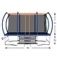 preview thumbnail 16 of 26, 14 ft. Rectangular Outdoor Trampoline with Safety Enclosure Net