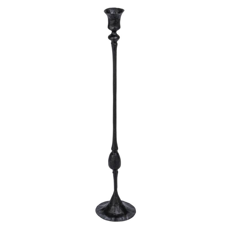 Decorative Hand-Forged Metal Taper Holder