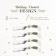 preview thumbnail 10 of 12, Spode Set of 4V Christmas Tree Spreaders - 4.75" L