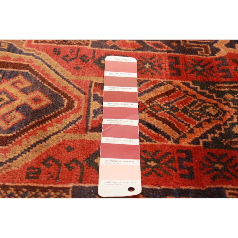 Teimani Red Rug 3'2" x 5'1" - 3'2 x 5'1