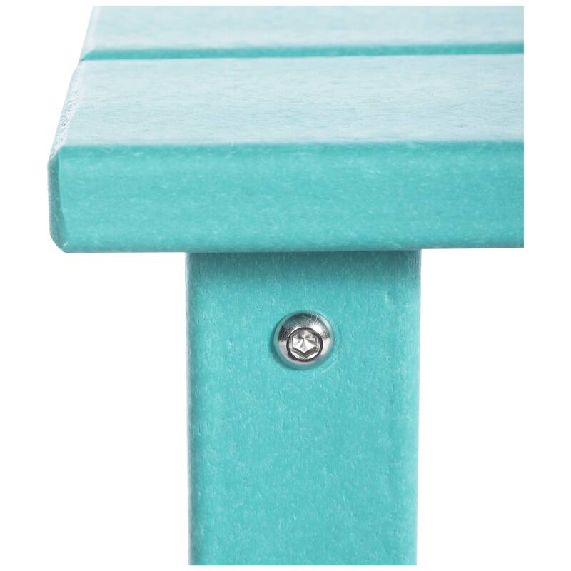 Laguna Kids Outdoor Poly Rocking Chair with Side Table 3-Piece Set