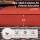 preview thumbnail 57 of 99, MAISON ARTS Extra-Large Patio Wicker Sofa Conversation Set with Coffee Table, Oversize Seat with 5.5'' Thick Padded Cushion