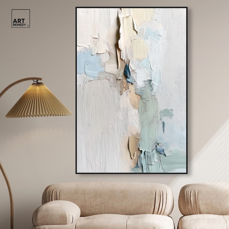 Impasto Intervals III Canvas by Art Remedy