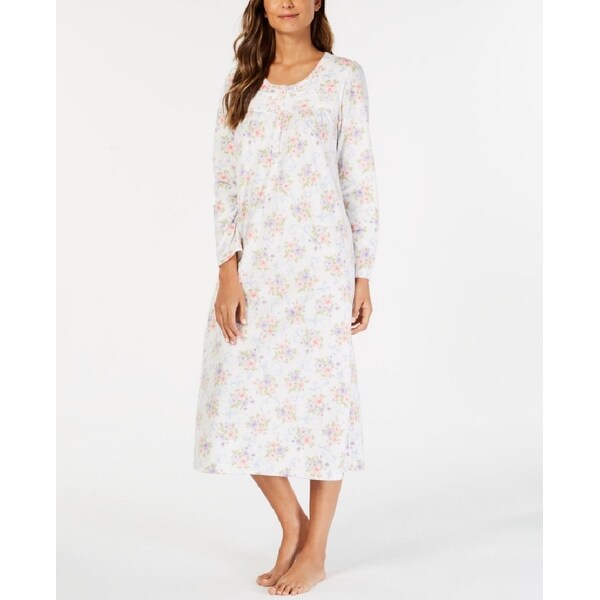 charter club nightgowns long sleeve