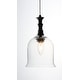 preview thumbnail 3 of 1, Centennial 3-light 6.25" Wide Steel Pendant - Polished Nickel