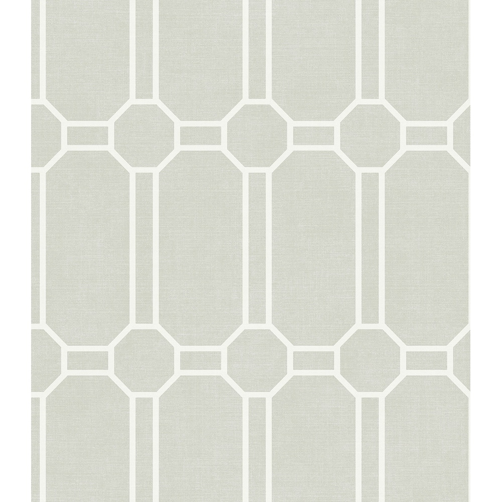 Seabrook Designs Parvin Lattice Unpasted Wallpaper