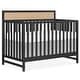 preview thumbnail 1 of 4, Dream On Me Kai Convertible Crib, Matte Black - Matte Black Matte Black