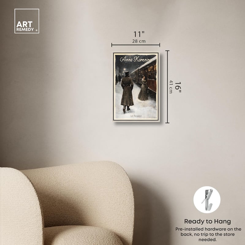 Anna Karenina Canvas by Art Remedy