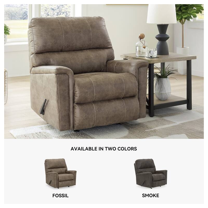 Signature Design by Ashley Navi Brown/Beige Recliner