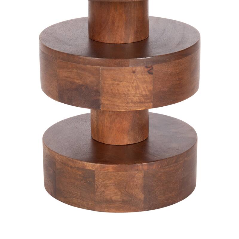 Kate and Laurel Omar Round Drink Table