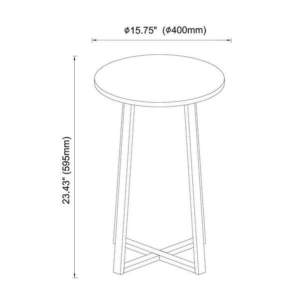 dimension image slide 1 of 3, Solid Bamboo Frame Plant Table