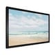 preview thumbnail 12 of 11, Designart "Beach Photo Coastal Tranquility III" Nautical & Beach Framed Canvas Prints