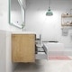 preview thumbnail 16 of 39, Selina 60" Wall Mounted Vanity with Single Sink on the Right