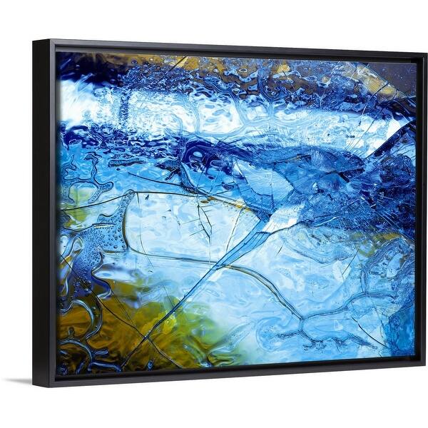Shop Abstract Background Acrylic Object Black Float Frame