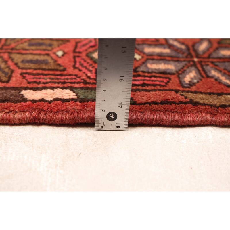 ECARPETGALLERY Hand-knotted Andelz Red Wool Rug - 3'7 x 6'9