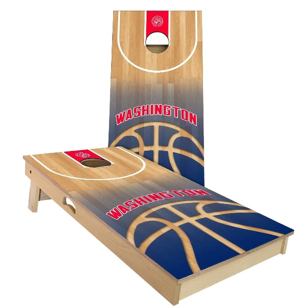 Washington Basketball Outdoor Cornhole Board Set