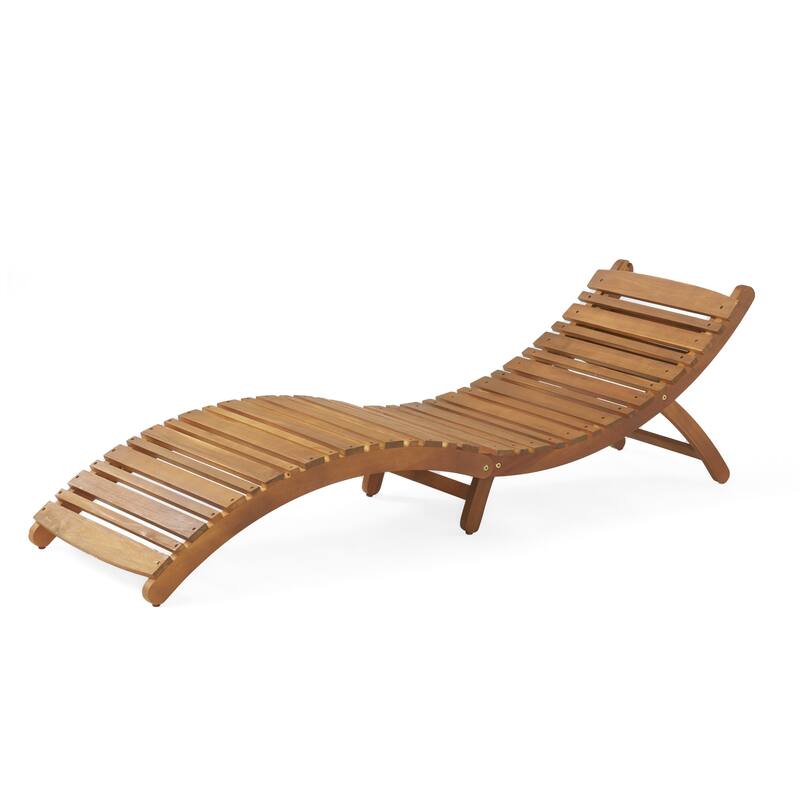 Lahaina Acacia Chaise Lounges (Set of 2) by Christopher Knight Home