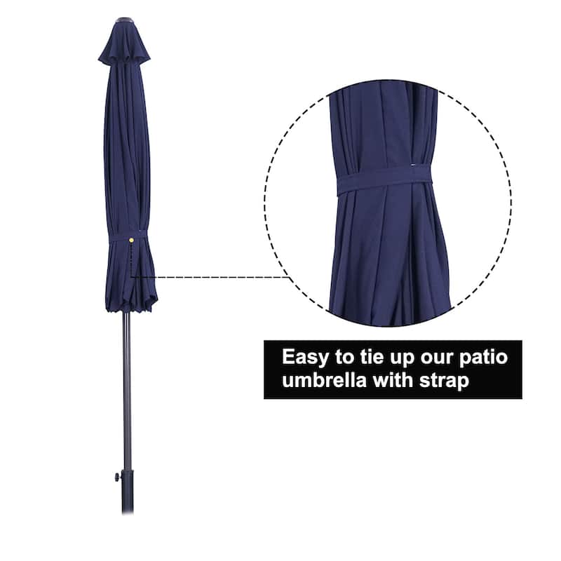 9 ft.Aluminum Market High Quality Light Tilt Patio Beach Umbrella without Base