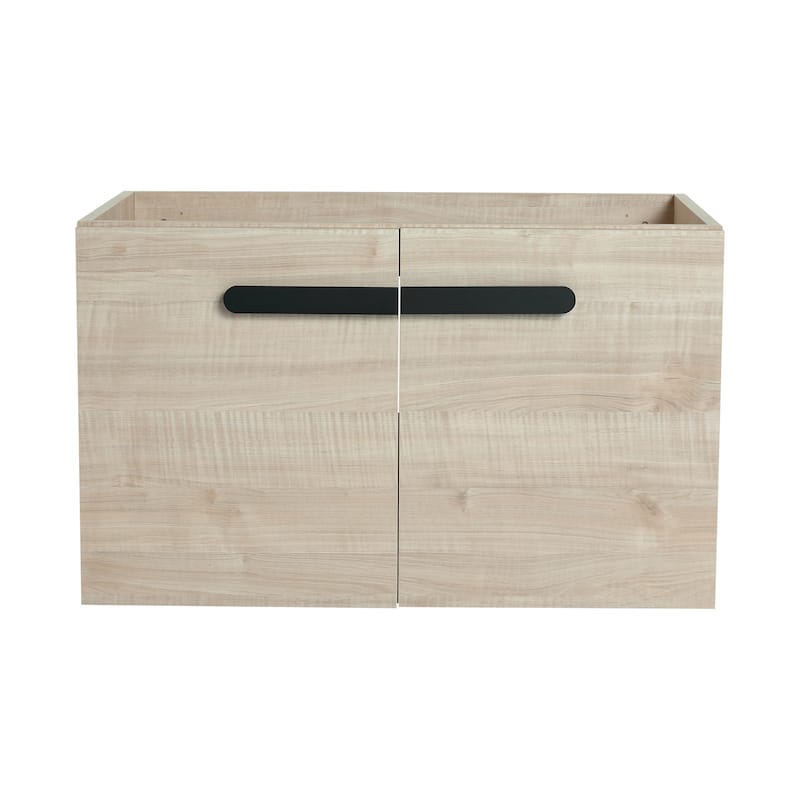 30 Inch Bathroom Cabinet With Sink,Soft Close Doors,Float Mounting Design, For Small Bathroom