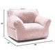 preview thumbnail 1 of 1, Heritage Kids Micomink Bean Bag Chair Pink