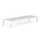 preview thumbnail 34 of 52, Cape Coral Outdoor Aluminum Chaise Lounge (Set of 2) by Christopher Knight Home - 77.56" D x 25.20" W x 11.80" H