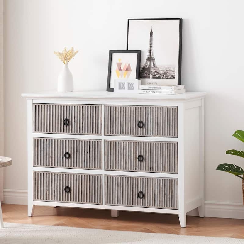 6 Drawer Dresser for Bedroom