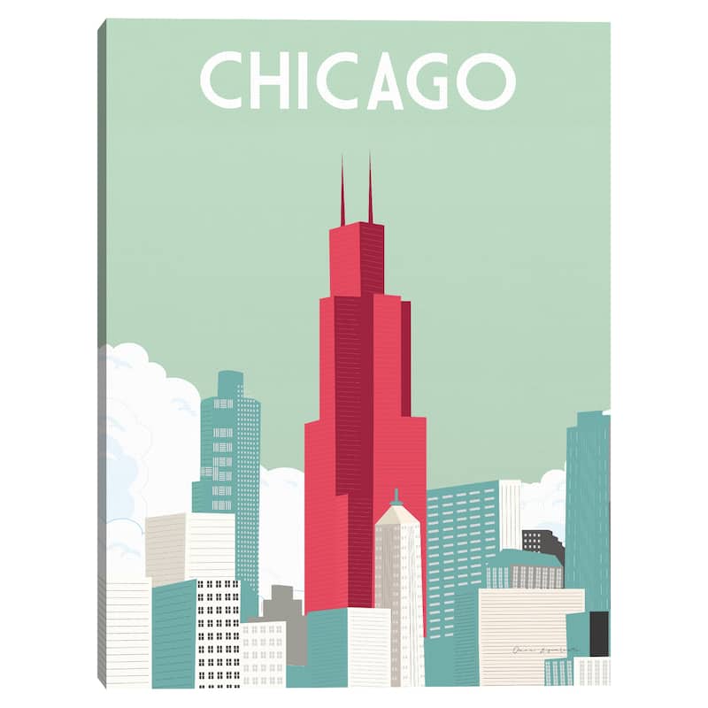 Chicago Canvas Art Print