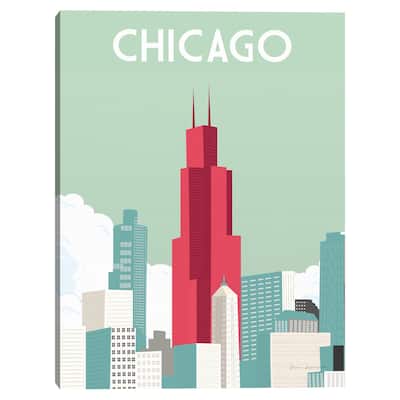 Chicago Canvas Art Print