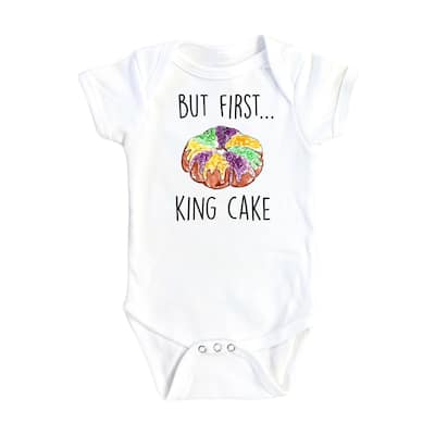 Mardi Gras - Baby Boy Girl Clothes Infant Bodysuit Funny Cute Newborn 1G