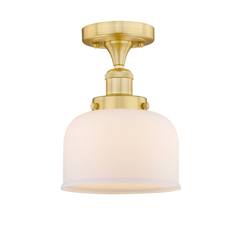 Innovations Lighting Bell - 1 Light 8" Semi-Flush Mount