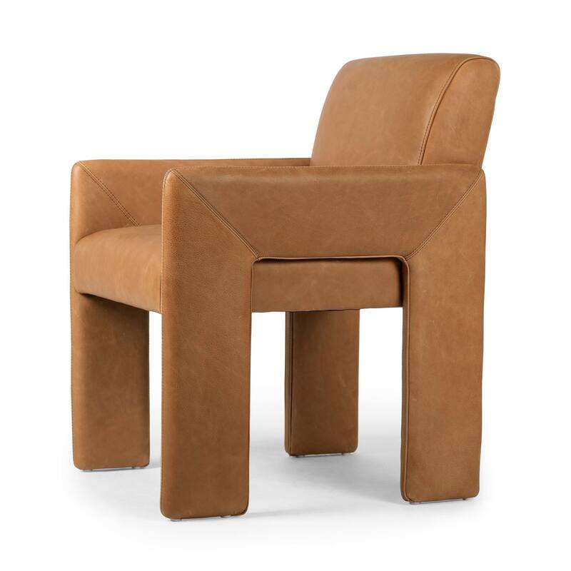 Dessa Dining Armchair-Ostend Natural - 23.25W x 27.25D x 33H