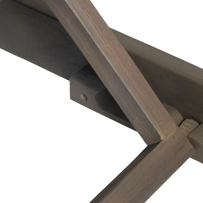 Wood lounge chair
