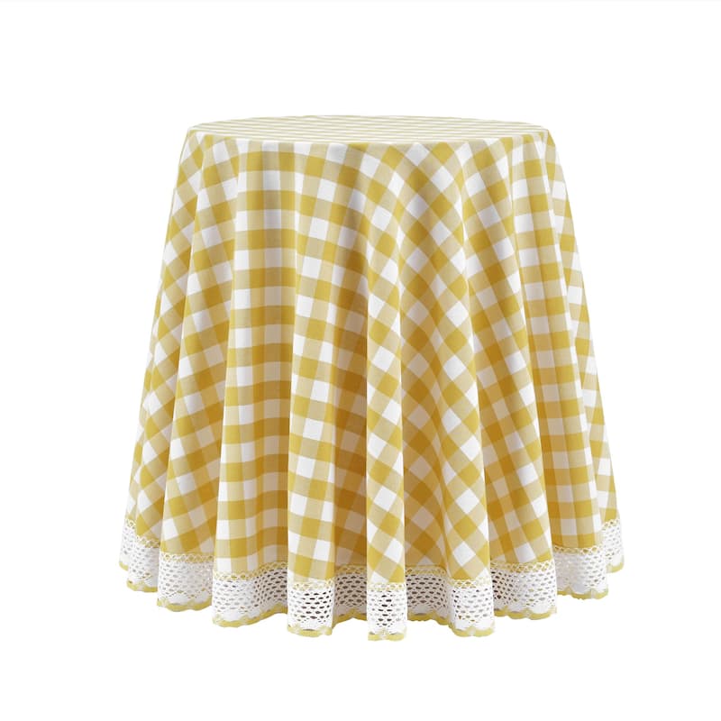 Achim Buffalo Check Tablecloth