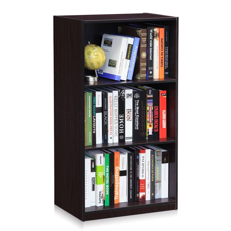Porch & Den Chrystie Basic 3-shelf Bookcase