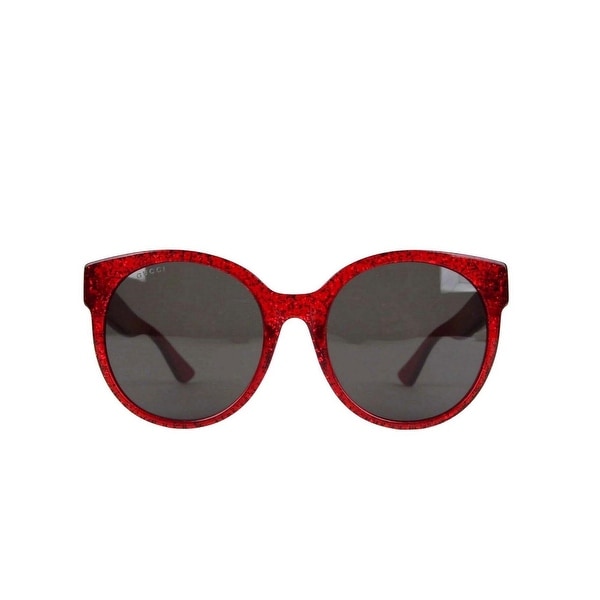 gucci red glitter sunglasses