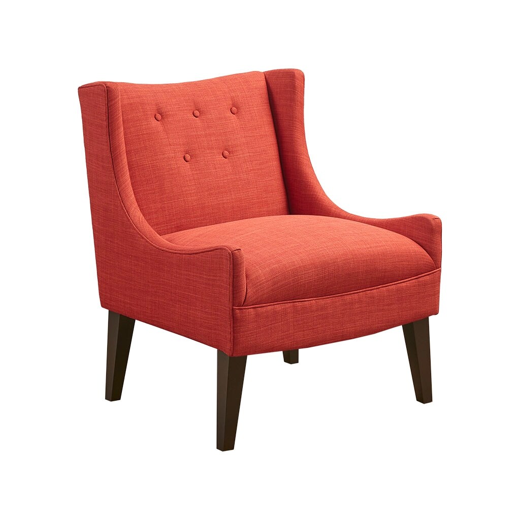 Clarinda accent shop chair orange
