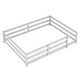 preview thumbnail 12 of 70, Full Size Montessori Floor Bed with Safety Fence, Solid Pine Wood Frame, Kids Low-Profile Bed for Boys and Girls, Easy Assembly