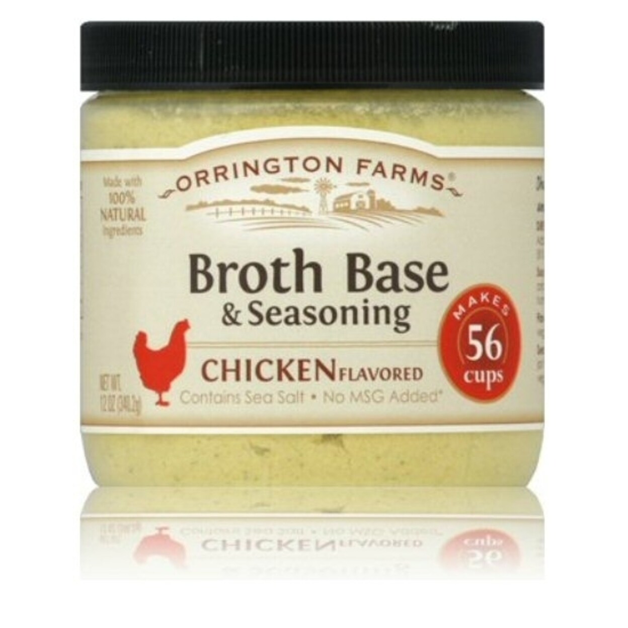Shop Orrington Farms Gluten Free Natural Chicken Flavored Broth Base 3 Three 12oz Jars Overstock 23073485