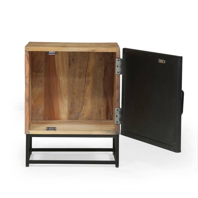 Richmond Recycled Wood Night Stand by Christopher Knight Home