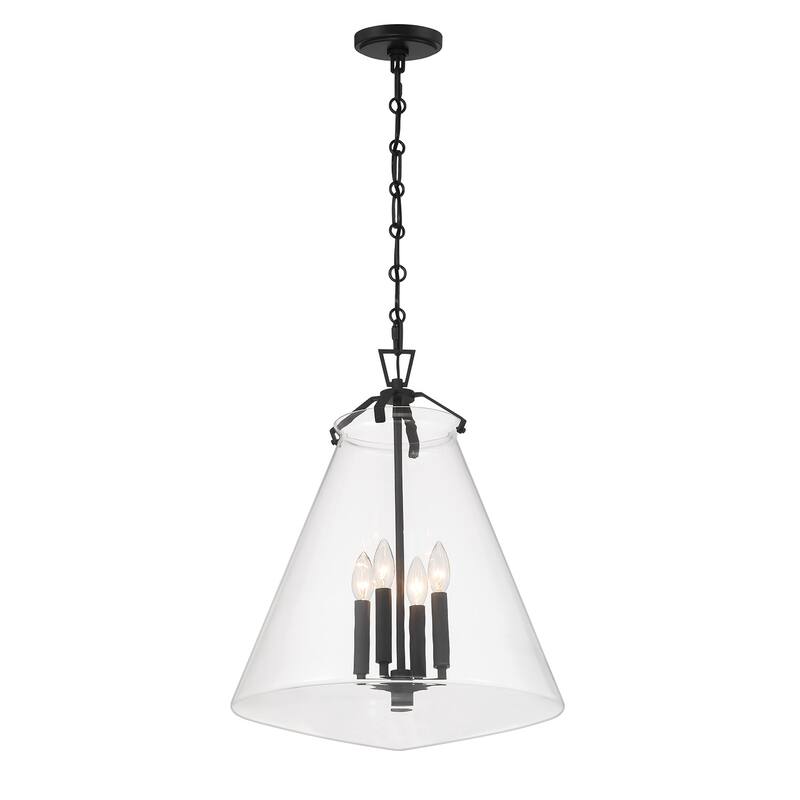 Crystorama Lighting Group VSS-7018 Voss 4 Light 18" Wide Taper Candle